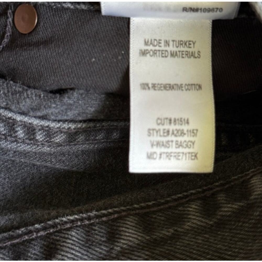 AGOLDE V Waist Baggy Jeans - Hitch - 24 - Picture 5 of 5